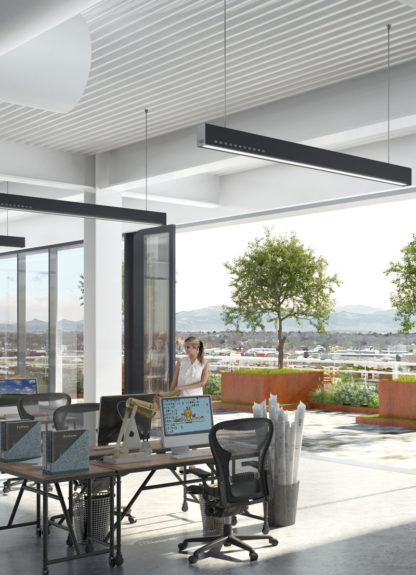 Open space office layout